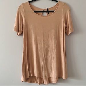 Short Sleeve Swing Tee Pink Sz S